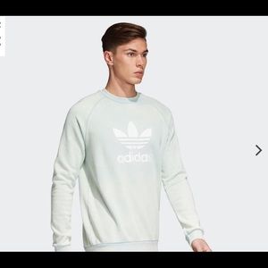 adidas ash green sweatshirt